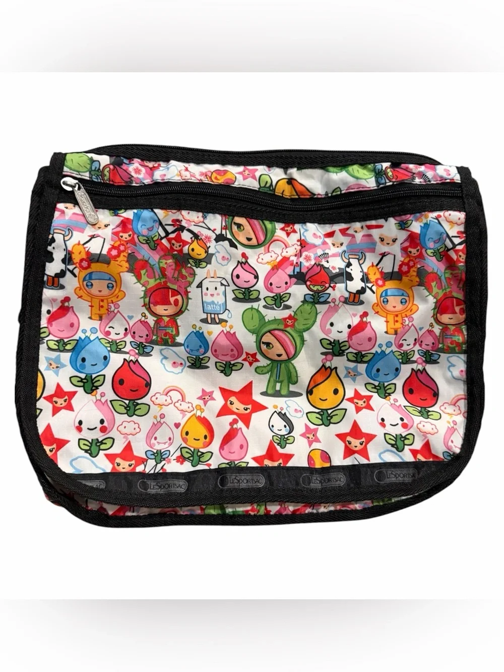 Tokidoki x LeSportsac Vintage Character Print Crossbody Messenger Bag